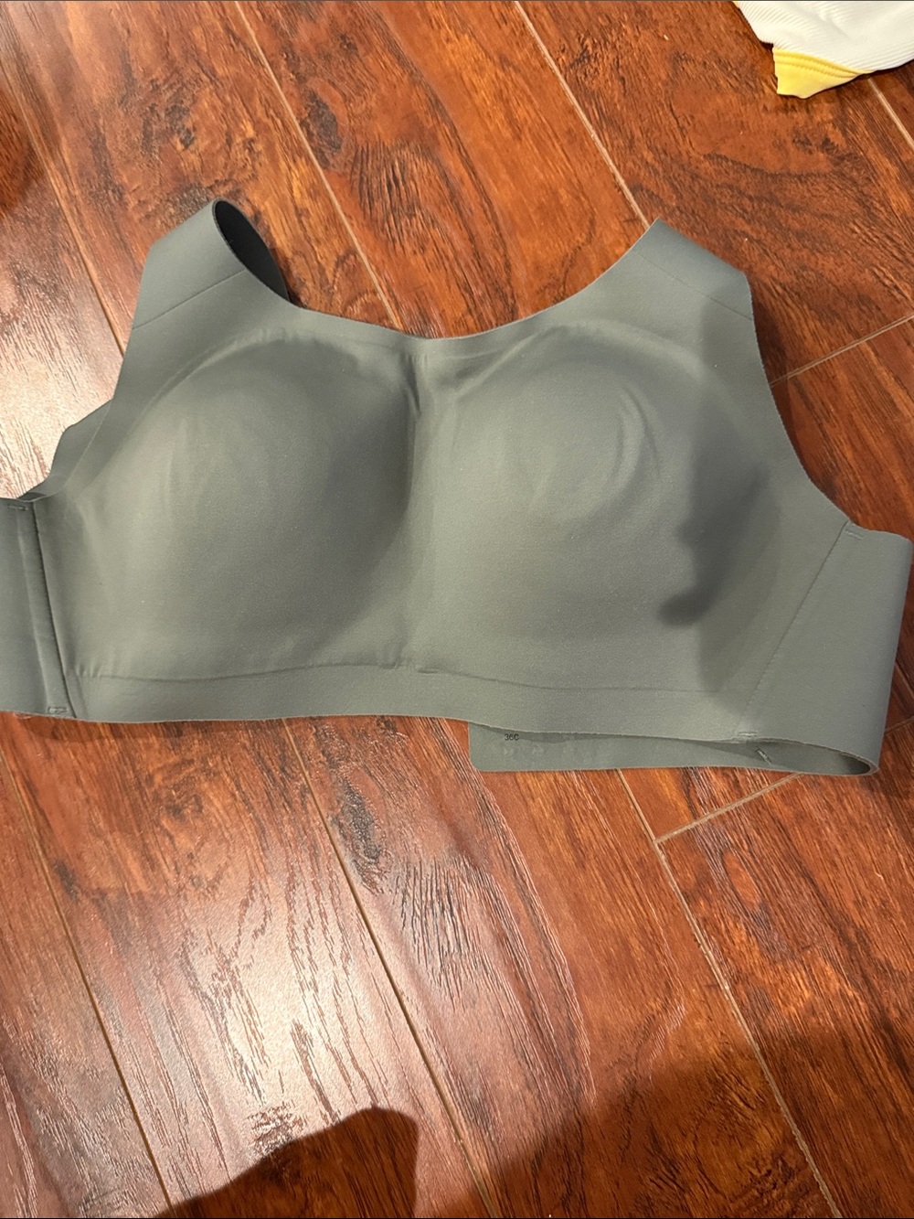 lululemon athletica Olive Green Crisscross Back Sports Bra